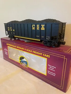 MTH 20-9700 O Scale CSX Coal Porter Hopper With Coal Load • $42