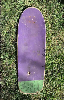 Vintage Independent Purple Skateboard Deck 10 ×30  Red Bottom - 80's Or 90's! • $49.99