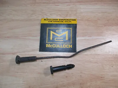 New McCulloch Chainsaw Oiler & Choke Button Pro Mac 10-10 700 4300  55 555 PM60 • $19.99