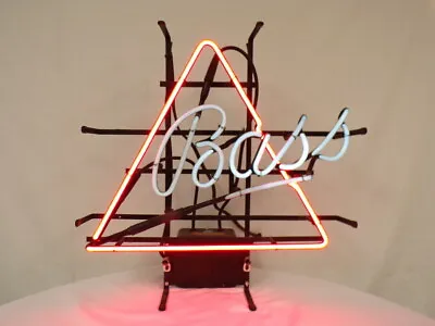 $299.99 • Buy VINTAGE Bass Ale Beer Authentic Triangle Neon Sign *Pickup Only*
