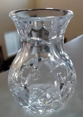 Waterford Society Crystal VASE 4”Tall X 2.75  Wide Small Posy 1997 - New  • $35