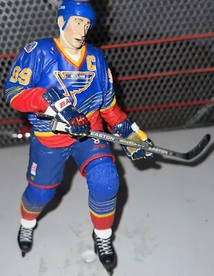 Wayne Gretzky McFarlane Toys NHL St. Louis Blues Action Figure NO BASE 7” • $26.23