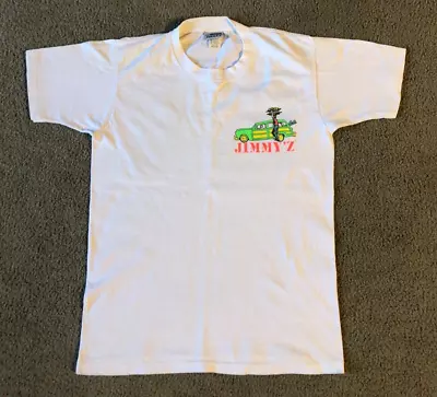 VTG 1990 Jimmy'z Jamaica Jim Surf Skateboard Single Stitch T-Shirt - Size Medium • $50
