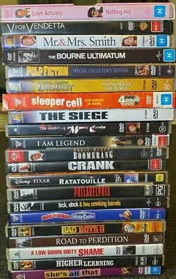 $7 • Buy Bulk DVD Pack - Choose Your Own - Combined Postage