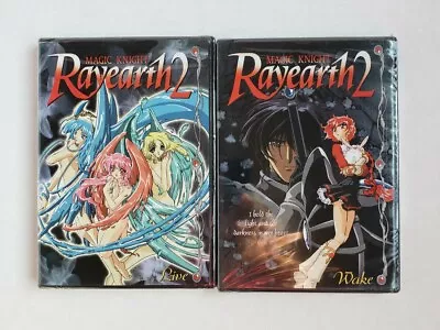Lot Of 2 ~ NEW Sealed ~ Magic Knight Rayearth 2 Dvds ~ Live & Wake • $9.99