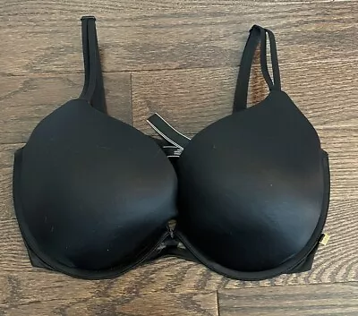 VICTORIA'S SECRET VERY SEXY PUSH UP UNDERWIRE PADDED Black  BRA Size 34DDD • $17