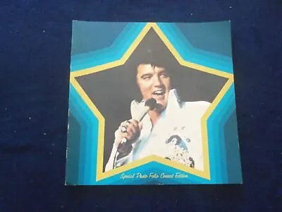 1972 Elvis Presley Las Vegas Photo Folio Concert Edition Program - J 8392 • $45