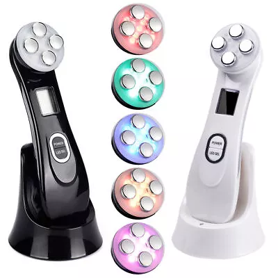 $43.98 • Buy 5 In 1 Radio Frequency LED Photon Face Light Skin Care Therapy Beauty Machine