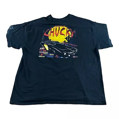 Brian Davis Racing Car Seed Of Chucky Men's Size 2XL T Shirt Black Graphic • $14.99