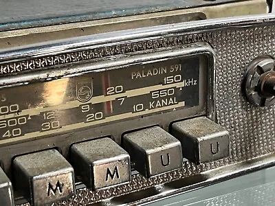 Philips Car Radio Paladin 591 Missing Knob Rare Vintage Years 1950 60 • $206.84