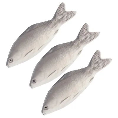$8.63 • Buy 3Pcs Realistic Fake Fish Lifelike Fake Fish Fish Model Toys Artificial Fish Toys