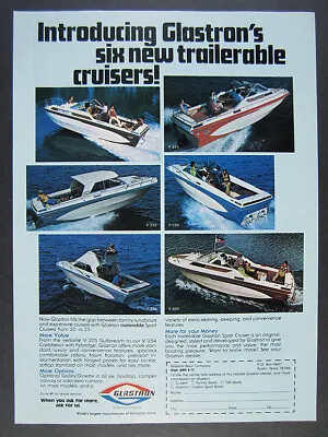 1975 Glastron V 215 225 253 250 254 205 Sport Cruiser Boats Vintage Print Ad • $8.29