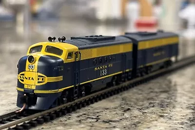 Micro-Trains N Scale Santa Fe EMD FT A/B (#133) Freight Loco Set • $105.50