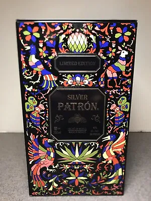 Patron Silver Tequila 2019 Mexican Heritage Tin Limited Edition Container • $14.99