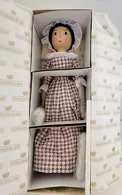 Vintage 1995 UFDC Convention Wooden Peg Doll By FRED LAUGHTON 15”  Original Box • $185