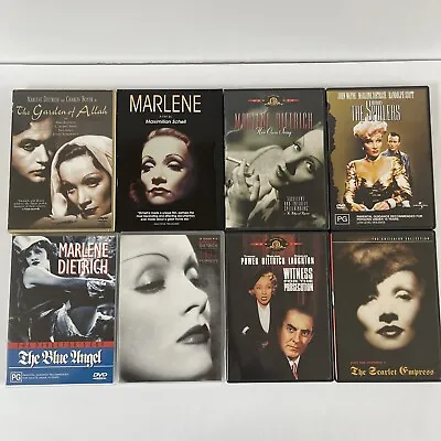 Marlene Dietrich Films 8 X DVDs • $239