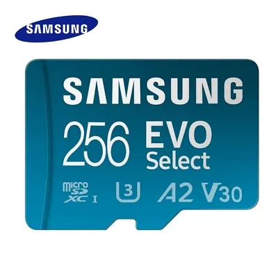 Samsung EVO Select 256GB Micro SD Card Class 10 U3 A2 SDXC Memory Card 130MB/s • £8.99