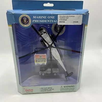 Daron Marine One Presidential Helicopter With Secret Service Truck RT5760 • $45.95