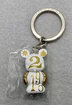 Disney Vinylmation Jr CLOCK Chaser It's A Small World Keychain Key Ring RARE NEW • $41.55