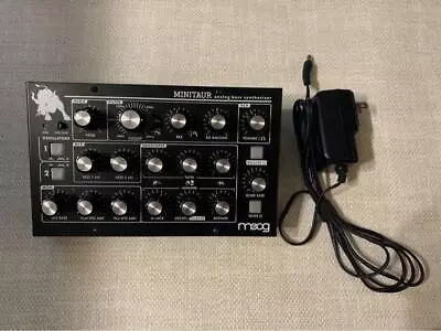 Moog MINITAUR Analog Monophonic Synthesizer Bass Black Japan 22cm 1.2kg • $553.99