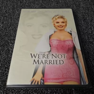 Were Not Married (DVD 1952 Marilyn Monroe Diamond Collection) Sealed OOP • $18.95