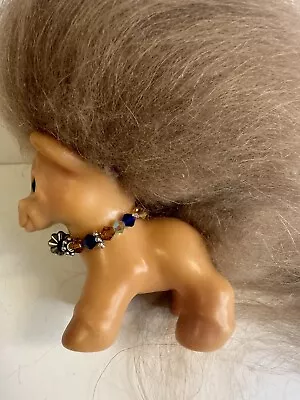 1960’s DAM Horse New Brown Icelandic Mohair! • $75