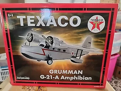 Wings Of Texaco 1940 Grumman G-21-A Amphibian Airplane Bank The Ertl Company • $19.99