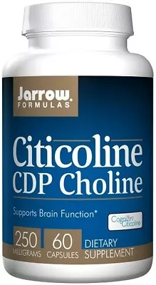 Jarrow Formulas  Citicoline CDP Choline 250mg  Free P&P • £34.11