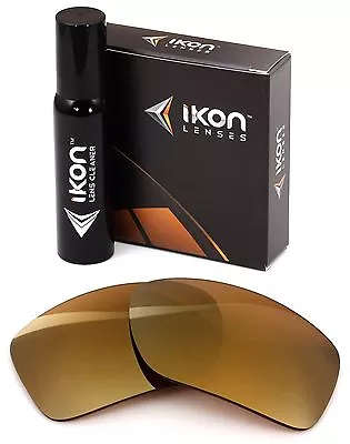 Polarized IKON Replacement Lenses Von Zipper Clutch Sunglasses 24K Gold Mirror • $35.90