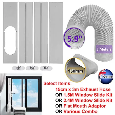150mm Exhaust Hose Tube Pipe Parts For Portable Air Conditioner Vent Duct Outlet • $22.58