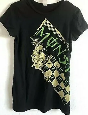 Classic Monster Energy Ladies Side Print Long Tee Shirt Size Small (2008) NEW • $19.99