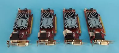 LOT OF 4 ASUS EAH5450 Silent DI 1GD3 (LD) 1GB DDR3 GRAPHICS ADAPTER |010-5932152 • $15.50