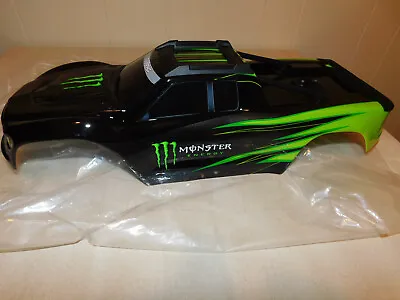 Fits Traxxas WIDE-MAXX Monster Energy Green Black Body Clip Less 89086-4 • $149.99