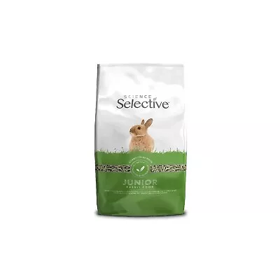 SELECTIVE JUNIOR RABBIT FOOD 1.5K: Science Bunny Feed Bp Pet Pellet Vf • £3.99