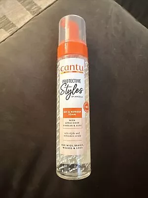 Cantu | Protective Styles | Set And Refresh Foam 237ml • £6