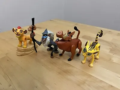 Disney “The Lion King” Guard Figures Bundle X4 (Kion Rafiki Pumba & Fuli) • £8.99
