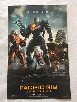 PACIFIC RIM UPRISING - 11 X17  Original Promo Movie Poster MINT 2018 John Boyega • $7.99