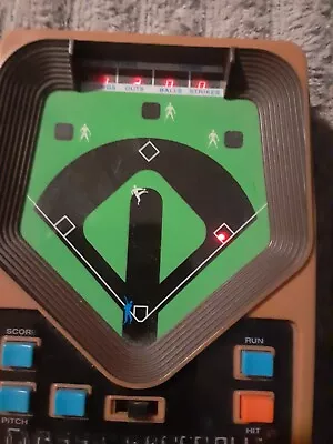 Mattel Classic Retro Baseball Vintage Handheld Electronic Game Tested Works 1978 • $29.90