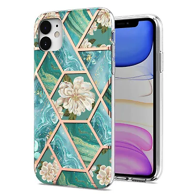 $14.99 • Buy For IPhone 14 13 12 Pro Max XS 8 7 SE 2022 Shockproof Marble Pattern Hard Case