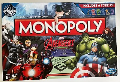 Monopoly Marvel Avengers Hasbo Gaming Complete With Instructions! • £10.99