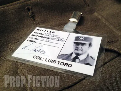 Cosplay Display Prop: Octopussy - Colonel Toro Military Pass / Security ID Card • $7.27