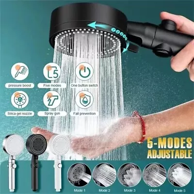 High-Pressure Shower Head Multi-Functional Hand Held Sprinkler With 5 Modes • $5.98