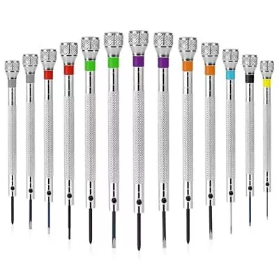 13 Pieces Jewelers Screwdriver Set Micro Precision Watchmaker Screwdriver Set... • $18.36