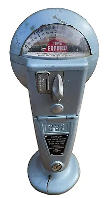 Vintage Duncan Parking Meter 25 Cents/ 4 Hour Limit Unlocked No Key • $127.99