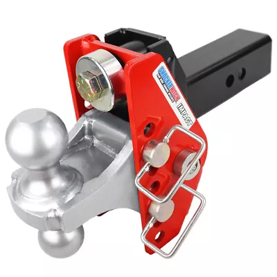 Shocker Impact Cushion Hitch Combo Ball Mount 4  Rise To 4  Drop • $449.99