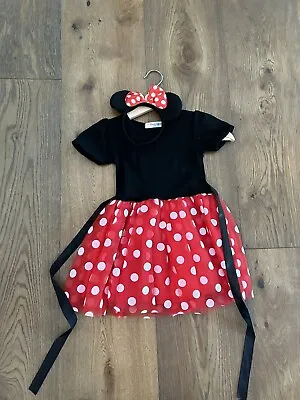 Minnie Mouse Costume Age 2t • $30