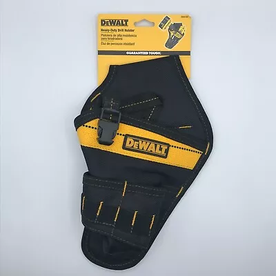 DeWalt DG5120 - Heavy-Duty Cordless Drill Holster Tool Belt Pouch W/Bit Holder • $15