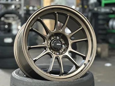 New 18 KONIG HYPERGRAM (4 Wheel) Staggered 5x114.3 Silvia S13 S14 Supra R33 R34 • $2256