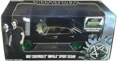 1:24 1967 Chevrolet Impala Sports Sedan  Supernatural Greenlight Chase • $100