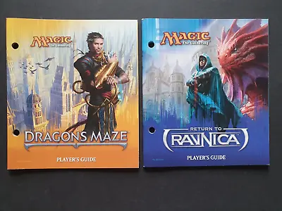 Mtg Return To Ravnica + Dragons Maze Players Guide From Fat Pack / Bundle Vnc+ • £19.99